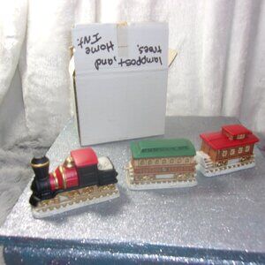 HXS-31 HOMECO 3 PC CERAMIC TRAINS #5206